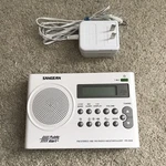 Sangean PR-D9W White Portable Am/fm Noaa Weather Alert Wx Radio Works/clean!. Fixed Price $33.95.