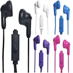 Magnavox Snug Fit+ Smooth Bass Handsfree Earphones W/ Mic, Control Gummy Earbuds. Fixed Price $9.99.
