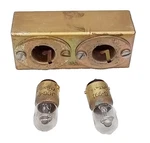 2 X Vintage Neon Lamp JCG-991 NE-16 + Sockets. Fixed Price $39.00.