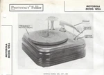 1946 Motorola WR6 Record Changer Turntable Photofact Service Repair Manual WR7. Fixed Price $11.04.