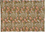 Strawberry Cotton Dish Drying Mat W/ Quilted Terry Cloth Insert Multicolor. Fixed Price $30.30.