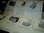 Sams Photofact Folders 1958 Record Players Phonographs Good Condition. Fixed Price $5.00.