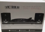 Victrola Modern Bluetooth Stereo Turntable ITUT420 Black New Open Box. Fixed Price $99.95.