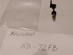 Vintage Original Kenwood KD-72FB Turntable Tone Arm Rest With Bolt (parts Only). Fixed Price $18.00.