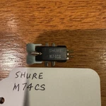 Shure M74CS Stereo Phono Cartridge - With Good Stylus Excellent Condition. Fixed Price $54.95.