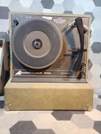 Vintage Audiotronics 300-A Record Player Portable Turntable 4-SPEED Tested Wow. Fixed Price $75.00.