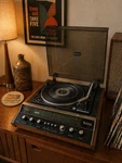 Vintage 1969 Kenwood KS-505P Solid State Stereo Amplifier W/ Pe 2010 Turntable. Fixed Price $249.95.