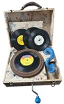 Phonola Waters Conley Co. Vintage Wind-up Record Player Works.. Fixed Price $556.00.