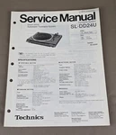 Technics Turntable SL-DD24U Service Manual D-4468. Fixed Price $54.95.