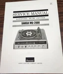 Sansui MQ-2000 4-CHANNEL Music Center Service Manual-original. Fixed Price $11.00.