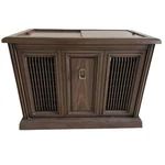 Rare Magnavox Mid Century Console Stereo W/ Vinyl Turntable, 8-TRACK, & Am/fm. Fixed Price $600.00.