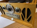 Spirit Of St. Louis All In One Record Player Cd Works. Fixed Price $130.00.
